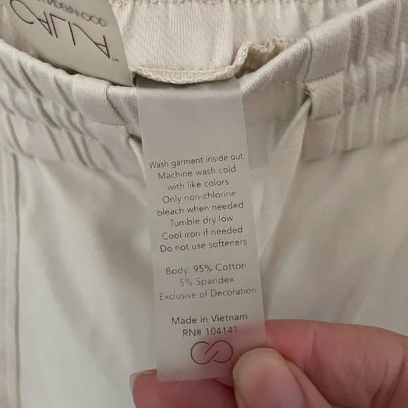 Calia Ivory Lounge Jogger Pants Size L - Picture 6 of 8